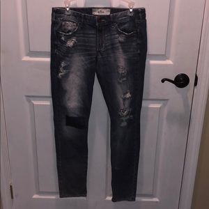 Hollister ripped jeans